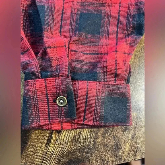 CHICSOUL | ladies plus size flannel shirt. Size: 2X - Picture 13 of 14